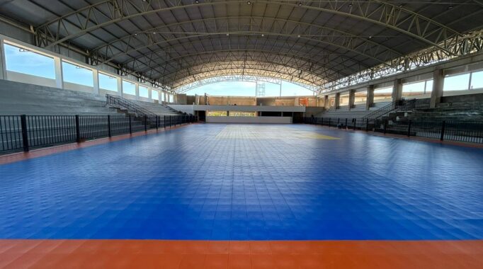 foto novo ginÁsio - associação educacional, esportiva e social do brasil